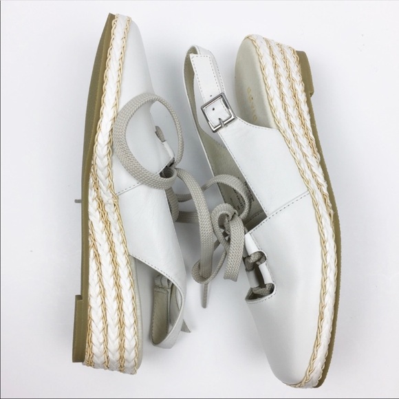 David Tate white leather Gilly - Picture 3 of 7